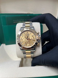 Thumbnail for Rolex Daytona Yellow Rolesor Cosmograph Daytona 40 Watch - Champagne Index Dial 116503