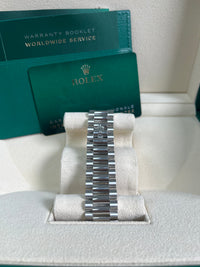 Thumbnail for Rolex Day-Date 40 Platinum Day-Date Smooth Bezel Meteorite Baguette Diamond Dial President Bracelet 228206