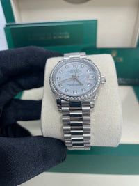Thumbnail for Rolex White Gold Datejust 31 Watch - watchesoff5th