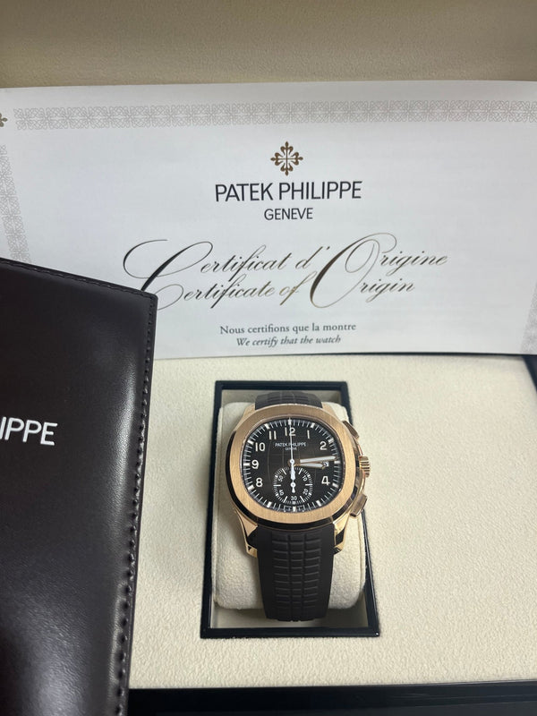 Patek Philippe Aquanaut Chronograph (Ref# 5968R-001) - WatchesOff5th