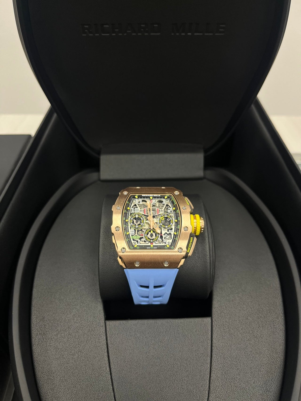 Richard Mille RM 011 11-03 Full Rose Gold Skeleton Dial - WatchesOff5th