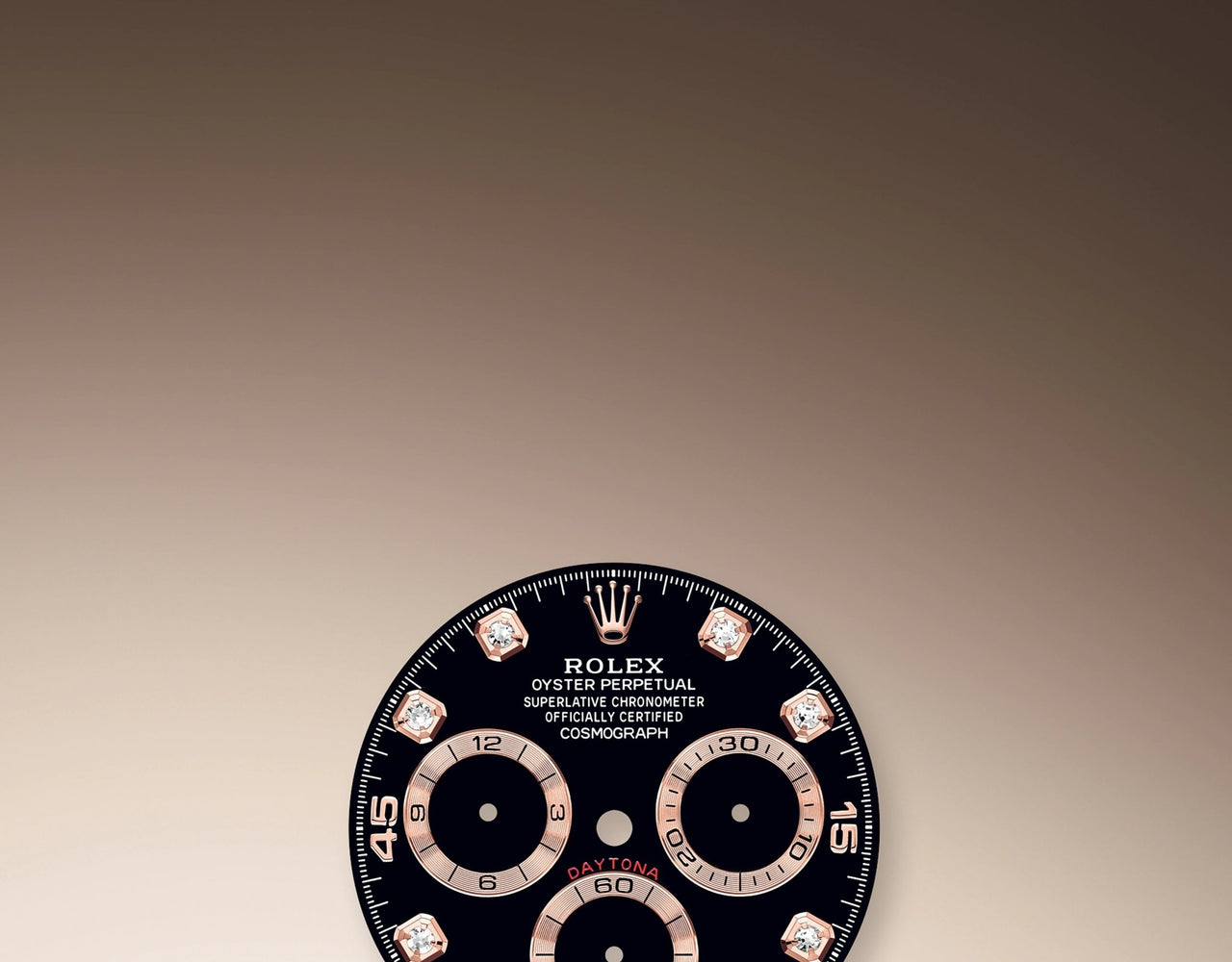 Rolex Cosmograph Daytona 40mm Everose Gold Diamond Markers (Ref#116505) - WatchesOff5thWatch