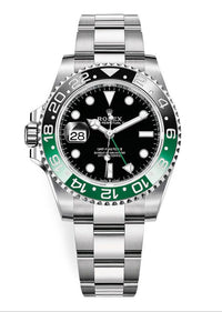 Thumbnail for Rolex GMT-Master II With A Green And Black Bezel