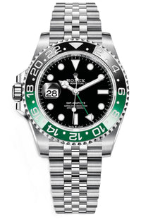Thumbnail for Rolex GMT-Master II With A Green And Black Bezel