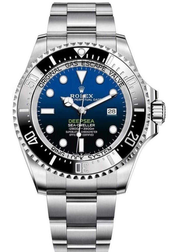 anspændt regulere Forhandle Rolex Sea-Dweller Deepsea Stainless Steel 44 - James Cameron Blue Dial –  WatchesOff5th