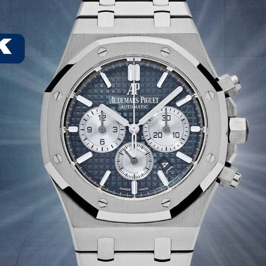 Audemars Piguet Royal Oak 26331ST Blue Reverse Panda Review – WatchesOff5th