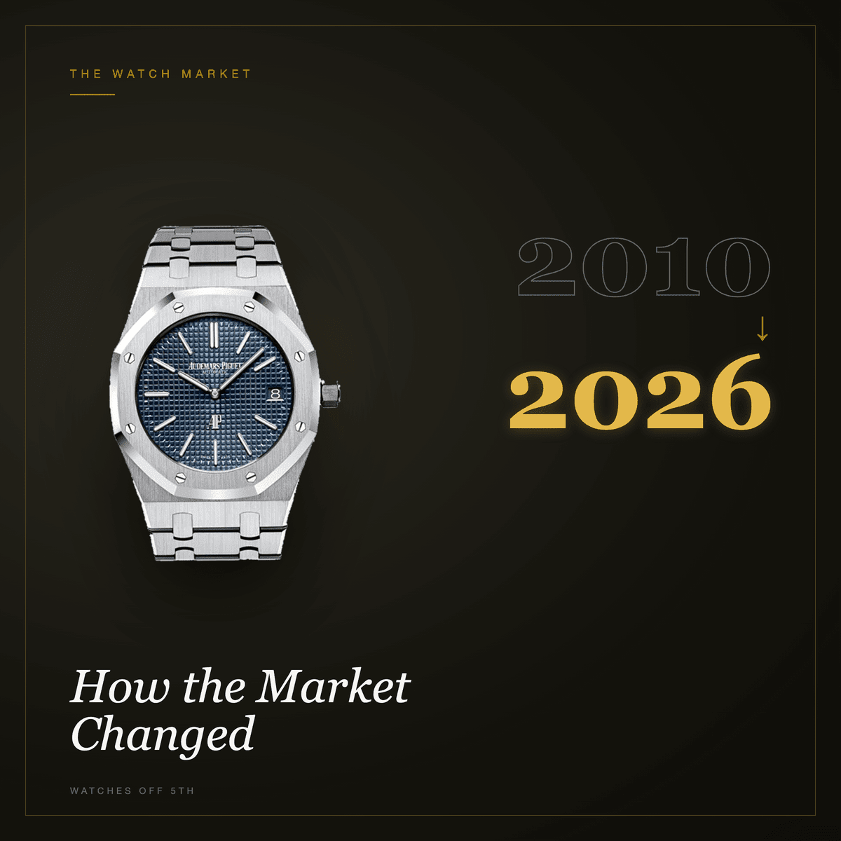 How the Watch Market Changed: 2010 vs. 2026 - WatchesOff5th