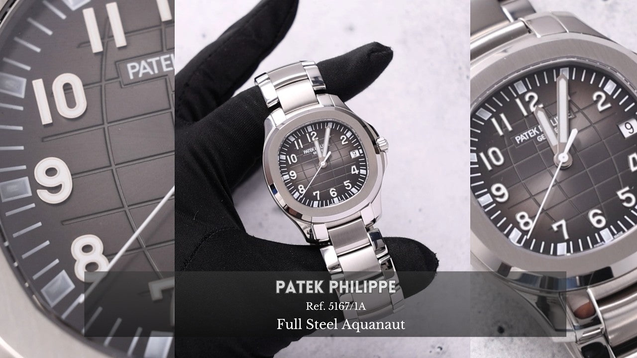 Unboxing Patek Philippe Aquanaut 5167/1A-001 Steel Bracelet