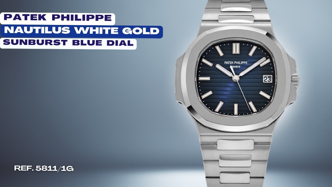 Unboxing Patek Philippe Nautilus 5811/1G-001 White Gold