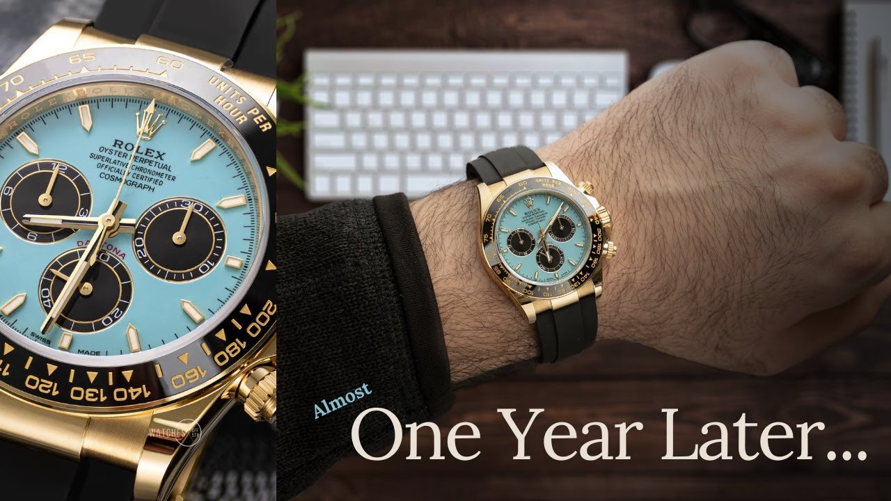 Unboxing the Rolex Daytona 126518 Yellow Gold Tiffany Dial