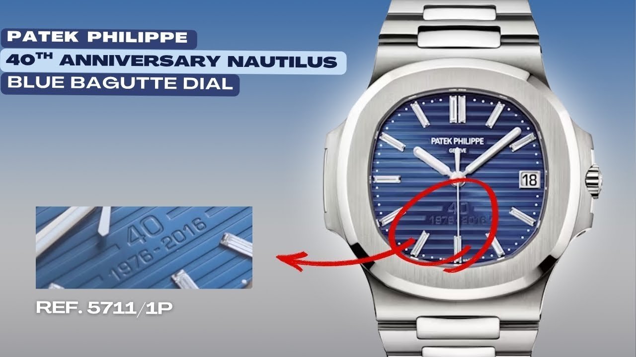 Patek Philippe Nautilus 40th Anniversary 5711/1P-001 Review: The Platinum Nautilus You’ve Never Seen Up Close - WatchesOff5th