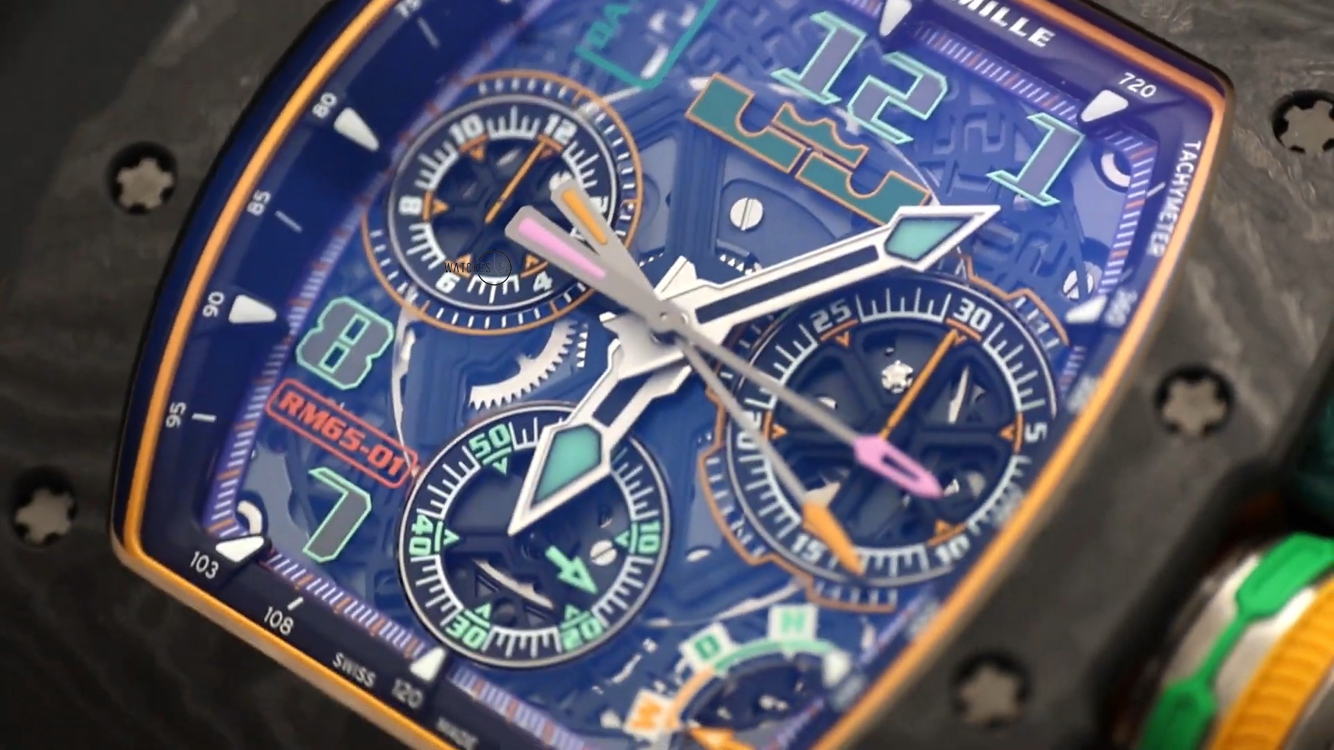 Richard Mille RM 65-01 skeletonized dial macro