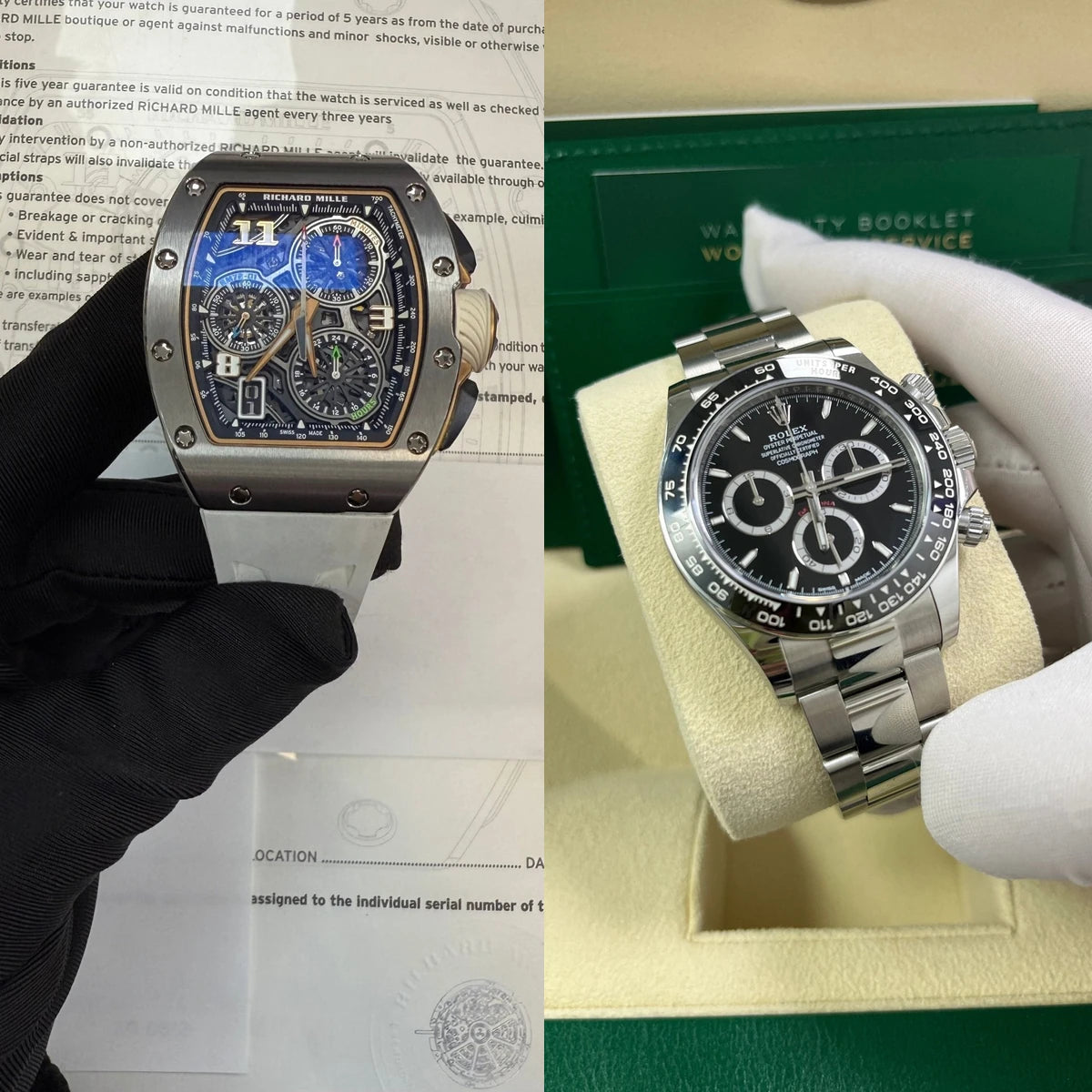 Richard Mille vs Rolex: A Dealer's Honest Comparison