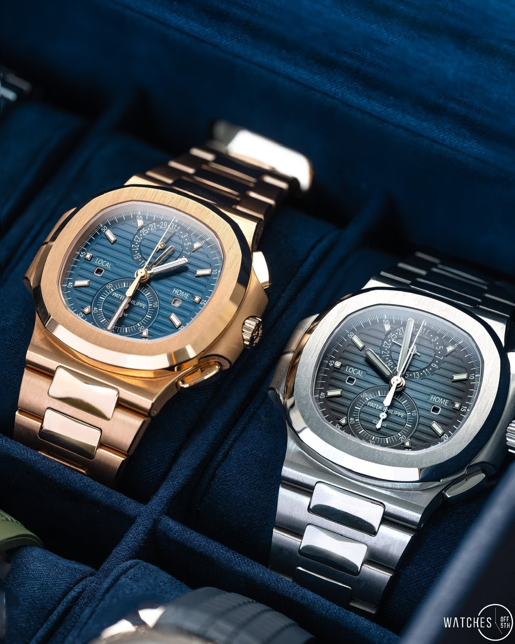 The History, Evolution, and Collectability of the Patek Philippe Nautilus Travel Time Chronograph Ref. 5990 - WatchesOff5th