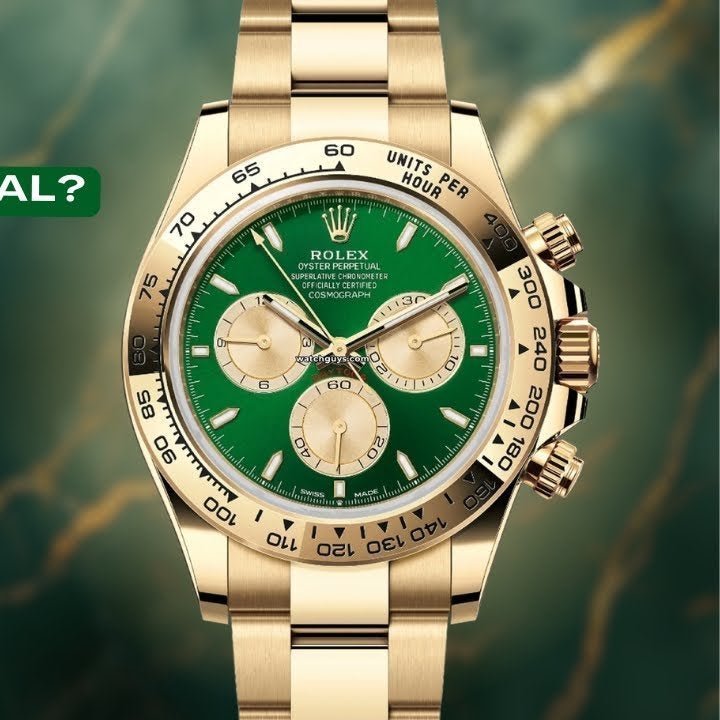 Unboxing Rolex Daytona 126508: The Green Dial 