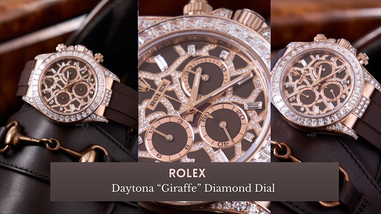 Unboxing the Rolex Daytona Giraffe Everose Gold 126555TBR - WatchesOff5th