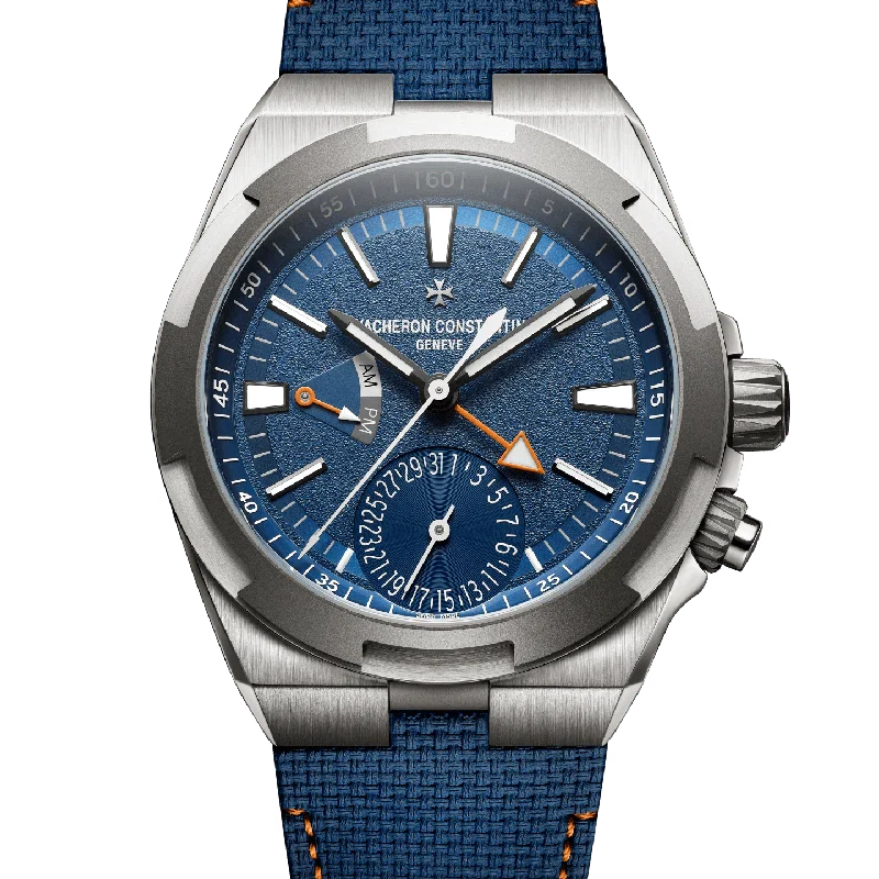 Vacheron Constantin Overseas Dual Time titanium blue dial