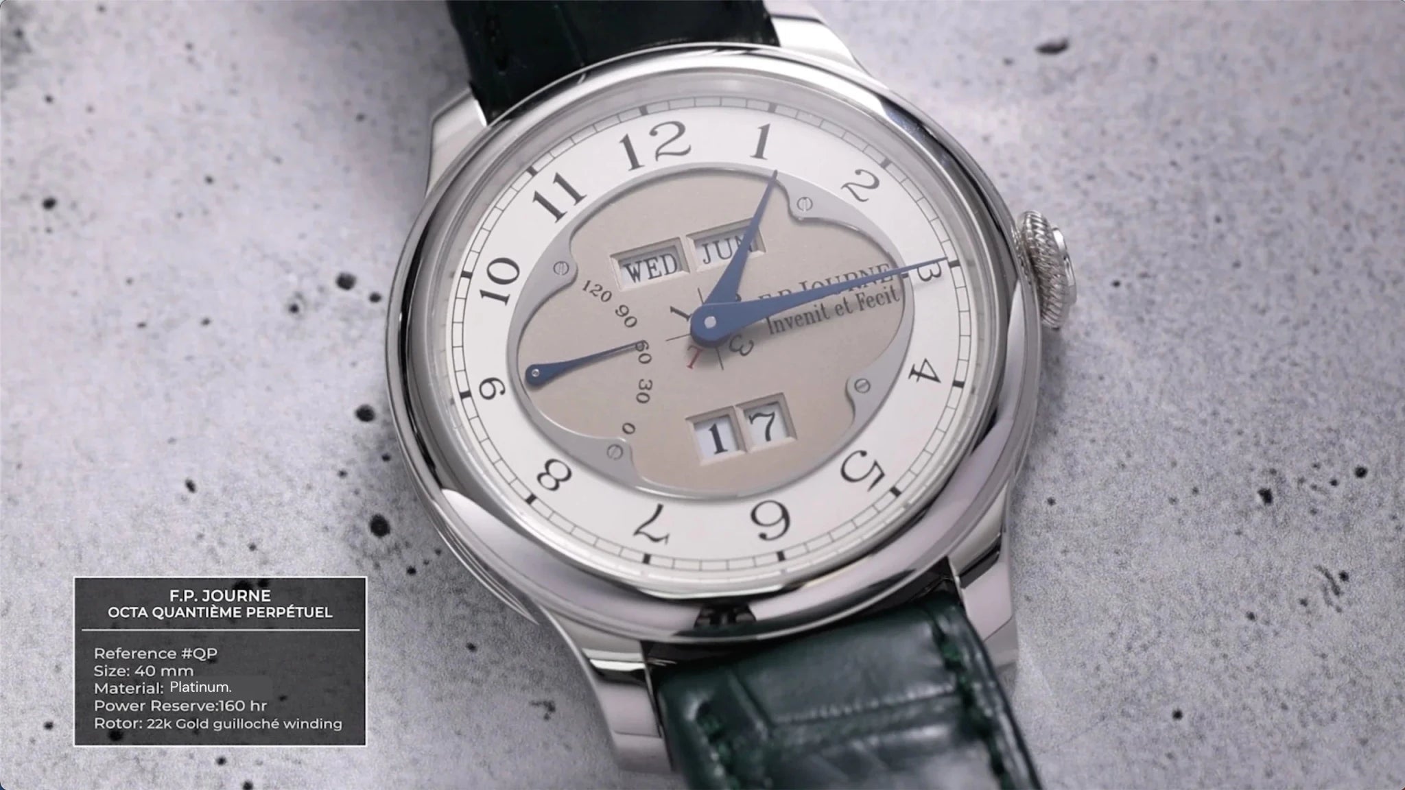Video Overview: F.P. Journe Octa Quantième Perpétuel Calibre 1300.3 - WatchesOff5th
