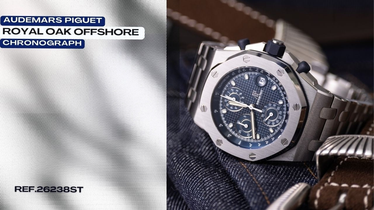 Video: Unboxing Audemars Piguet Royal Oak Offshore Chronograph 26238ST - WatchesOff5th