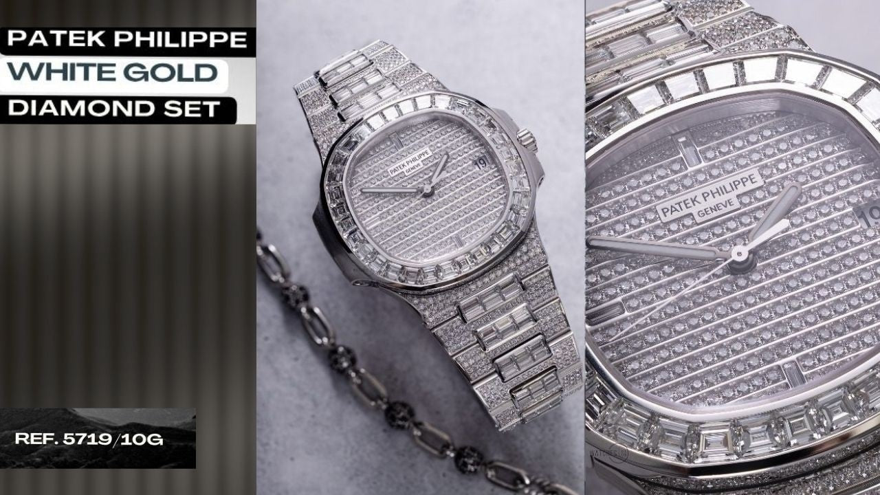 Video: Unboxing Patek Philippe Nautilus 5719/10G-010 Diamond Set - WatchesOff5th