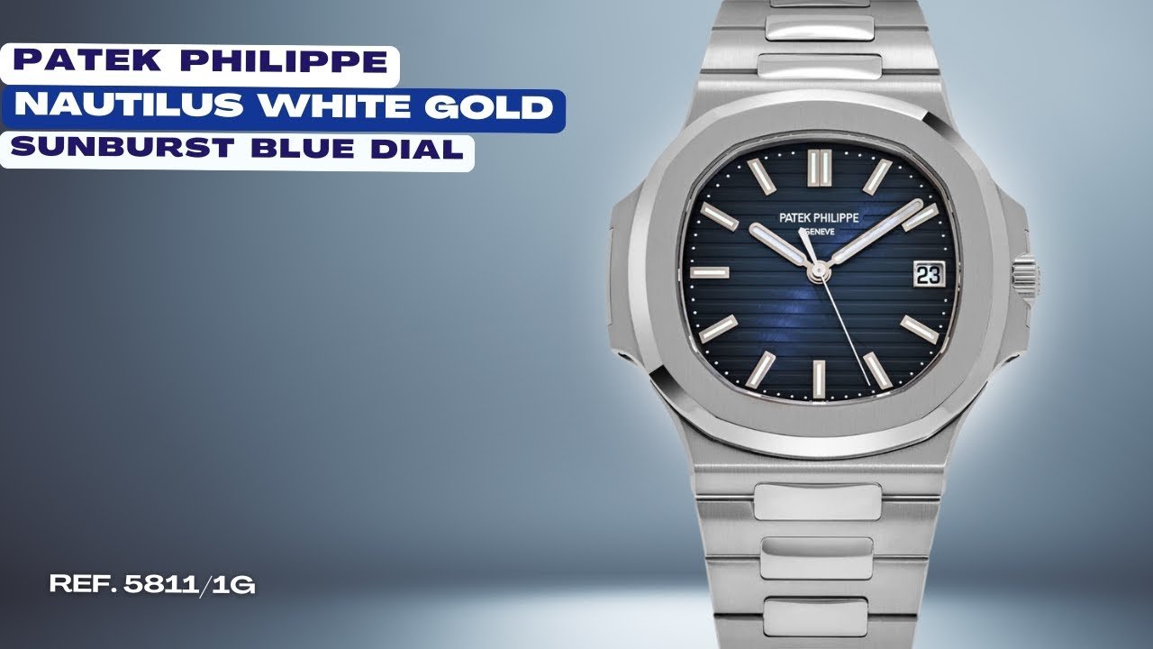 Video: Unboxing Patek Philippe Nautilus 5811/1G-001 Blue Dial White Gold - WatchesOff5th