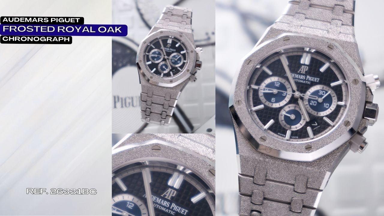 Video: Unboxing the Audemars Piguet Royal Oak Frosted White Gold Chronograph 26331BC - WatchesOff5th