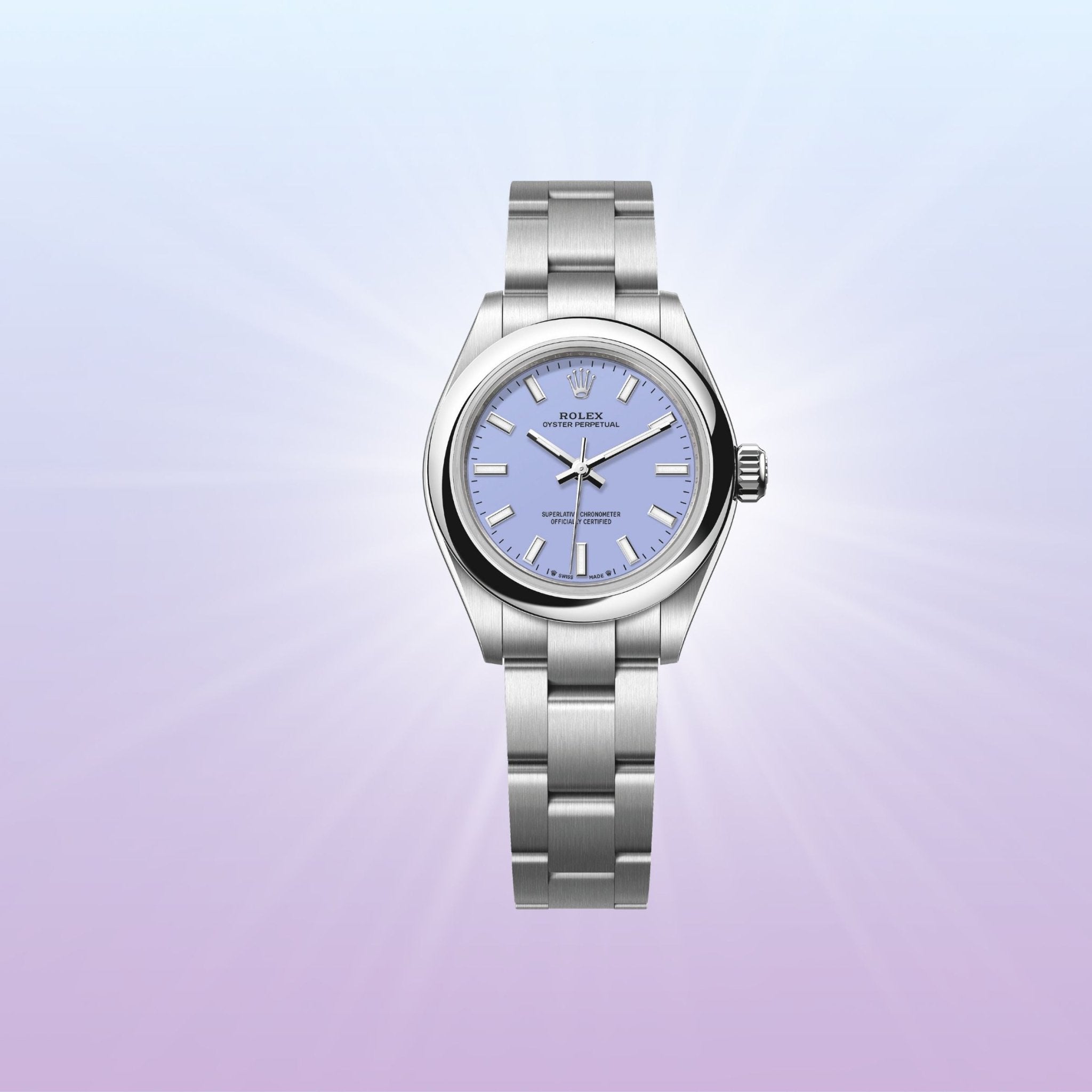Video: Unboxing the New Rolex OP 28mm Lavender Dial (276200) - WatchesOff5th