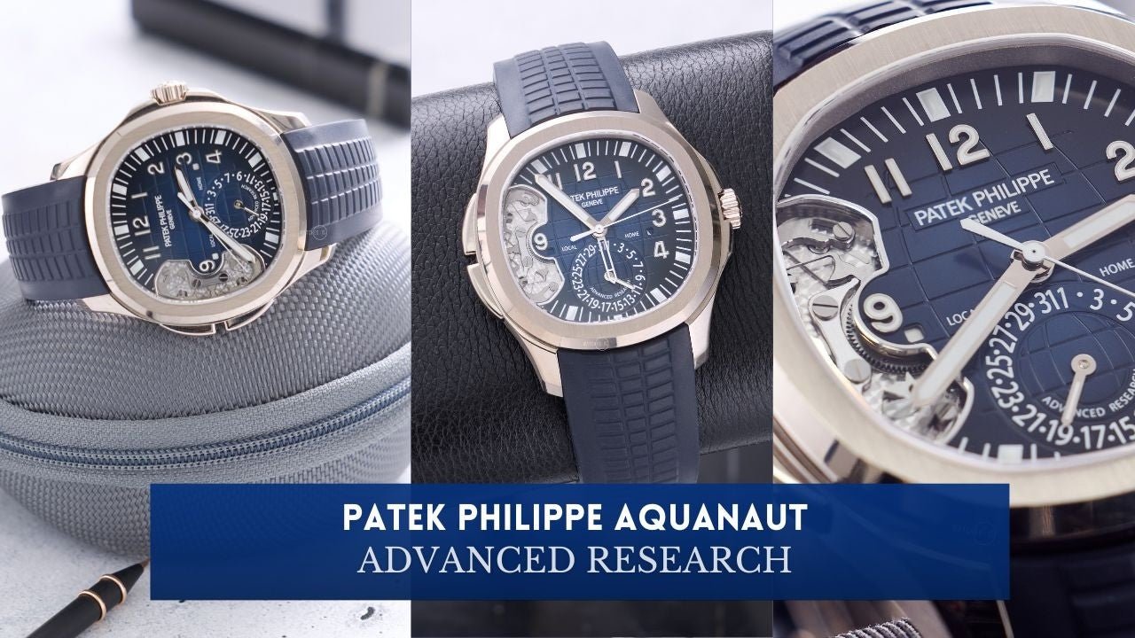 Video: Unboxing the Patek Aquanaut Advanced Research 5650G - WatchesOff5th