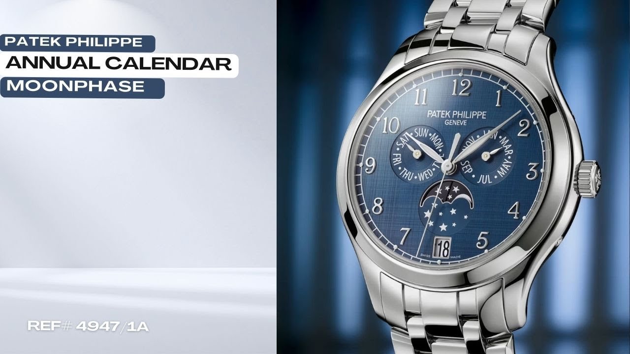 Video: Unboxing the Patek Philippe Annual Calendar Moon Phase 4947/1A-001 - WatchesOff5th