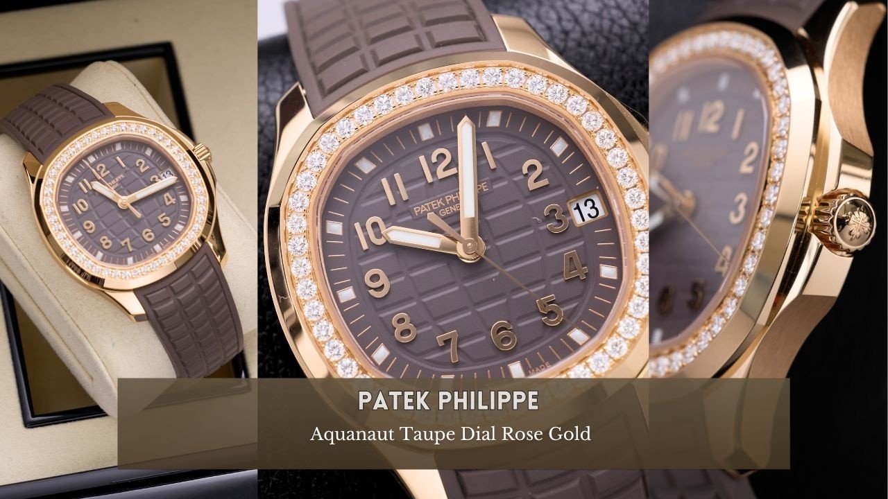 Video: Unboxing the Patek Philippe Aquanaut Luce 5268/200R-010 - WatchesOff5th