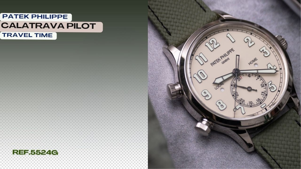 Video: Unboxing the Patek Philippe Calatrava Pilot Travel Time 5524G-010 - WatchesOff5th