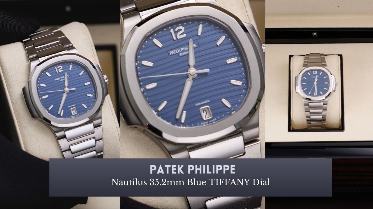 Video: Unboxing the Patek Philippe Nautilus 7118/1A-001 Tiffany Blue Dial - WatchesOff5th