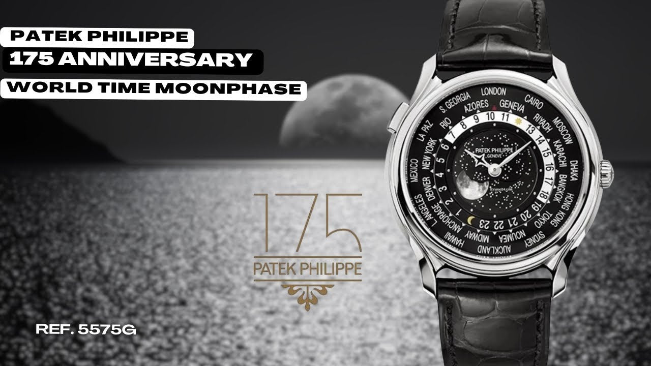 Video: Unboxing the Patek Philippe World Time Moon 5575G (175th Anniversary) - WatchesOff5th