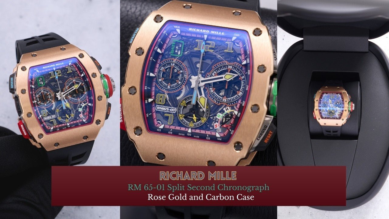Video: Unboxing the Richard Mille RM 65-01 Rose Gold and Carbon - WatchesOff5th