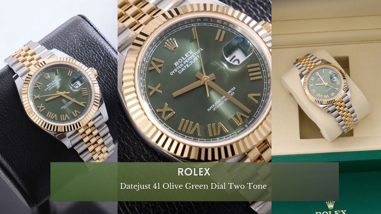 Video: Unboxing the Rolex Datejust 41 Olive Green Dial 126333-0024 - WatchesOff5th