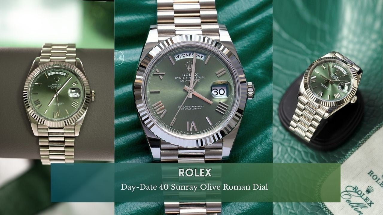 Video: Unboxing the Rolex Day-Date 40 Olive Green Dial 228239 - WatchesOff5th
