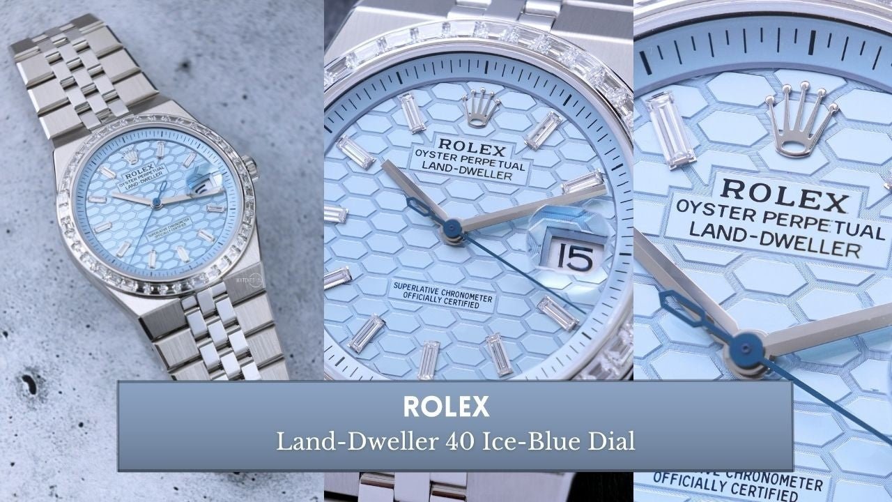 Video: Unboxing the Rolex Land-Dweller 40 Platinum Ice Blue (Ref. 127386TBR) - WatchesOff5th