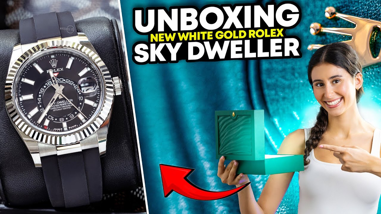 Video: Unboxing the Rolex Sky-Dweller White Gold 336239 - WatchesOff5th