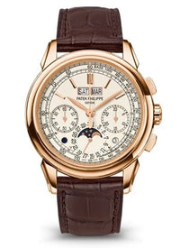 Thumbnail for Patek Philippe Grand Complications Perpetual Calendar Chronograph 41mm 18K Rose Gold Silvery Opaline Dial - front