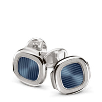 Thumbnail for Patek Philippe Nautilus Cufflinks 18K White Gold Blue Dial - official Patek Philippe product image