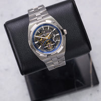 Thumbnail for Vacheron Constantin Overseas Tourbillon Skeleton 42.5mm Titanium Skeleton Dial 6000V/210T-B935 - on its presentation pillow