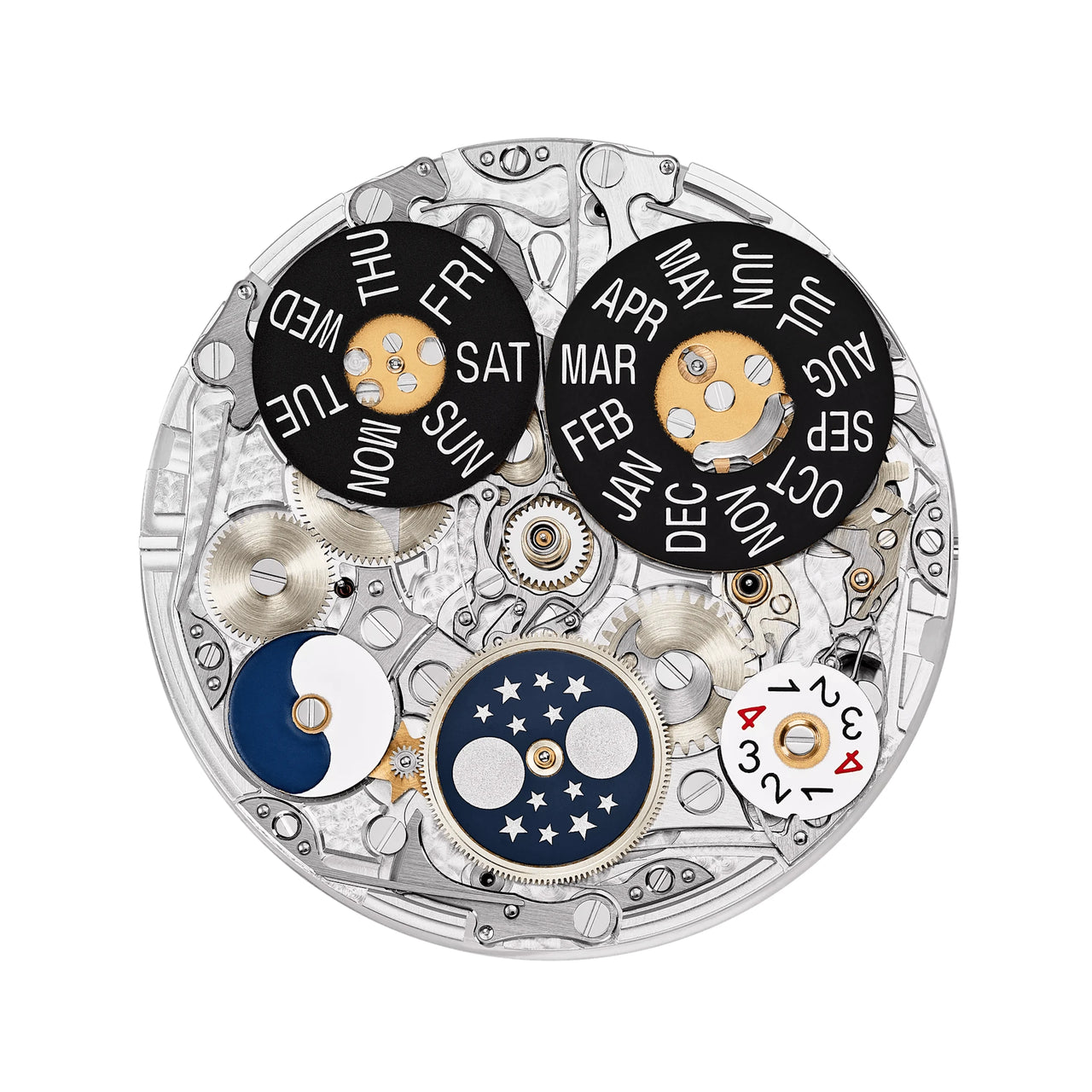Patek Philippe caliber CH 29-535 PS Q movement - front