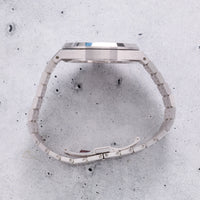 Thumbnail for Audemars Piguet Royal Oak Selfwinding 41mm 18K White Gold Smoked Blue Dial Fixed Bezel Ref 15510BC.OO.1320BC.04 - case side profile