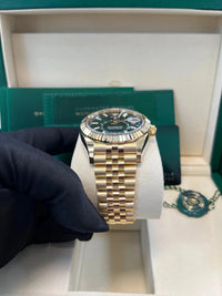 Thumbnail for 2025 New Release Rolex Sky - Dweller Yellow Gold 42mm – Bright Green Dial (Ref. 336938) - WatchesOff5thWatch