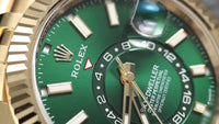 Thumbnail for 2025 New Release Rolex Sky - Dweller Yellow Gold 42mm – Bright Green Dial (Ref. 336938) - WatchesOff5thWatch