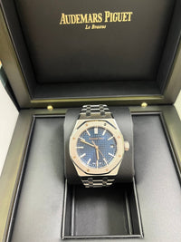Thumbnail for Audemars Piguet Royal Oak Selfwinding 37mm Stainless Steel Blue Dial 15550ST.OO.1356ST.06