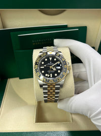 Thumbnail for Rolex GMT-Master II Two-Tone Black Jubilee 126713GRNR