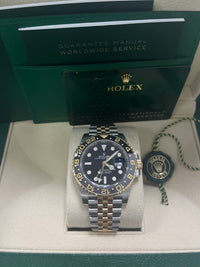 Thumbnail for Rolex GMT-Master II Two-Tone Black Jubilee 126713GRNR