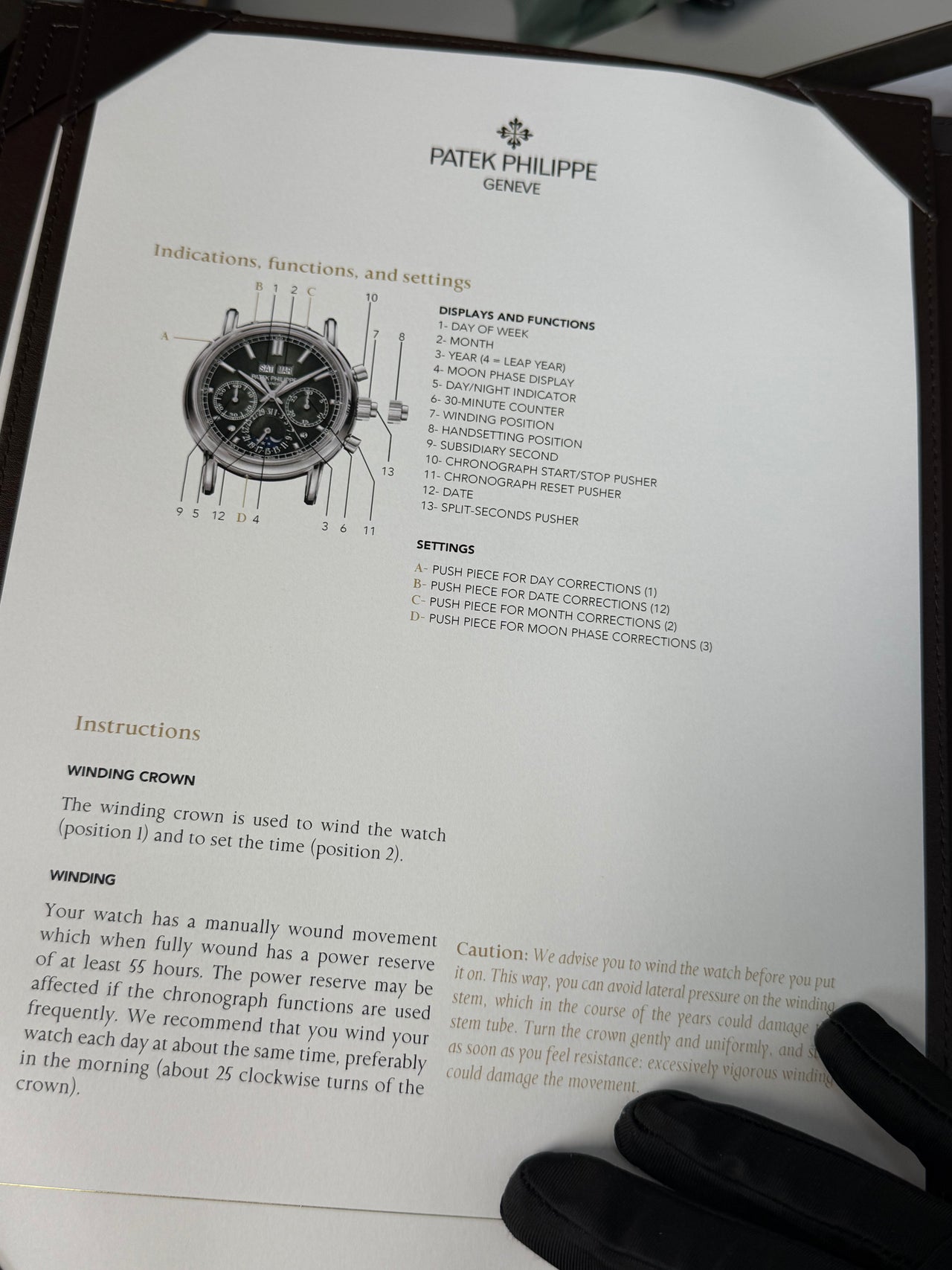 Patek Philippe 5204G Grand Complications Split-Seconds Chronograph Perpetual Calendar