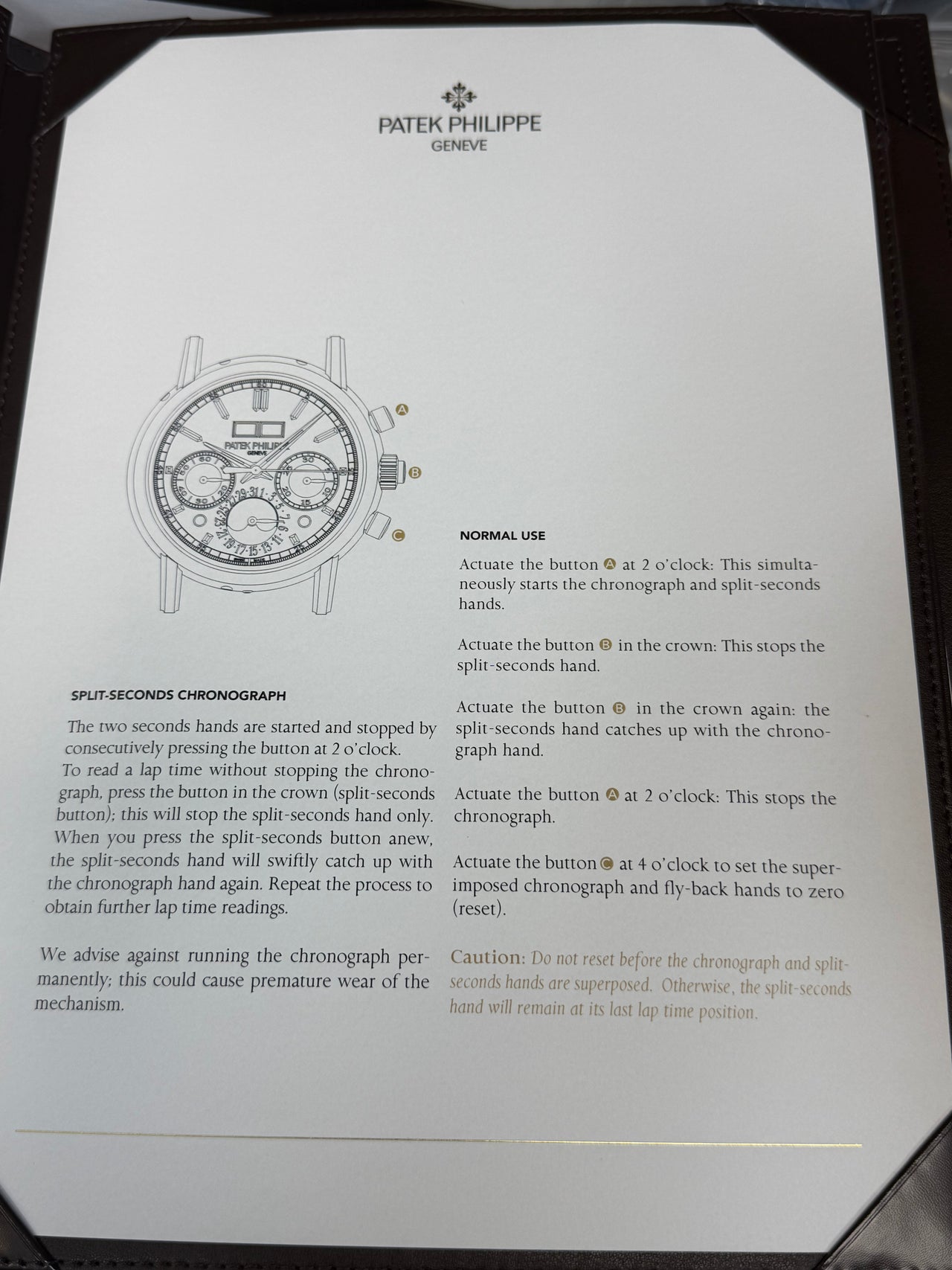 Patek Philippe 5204G Grand Complications Split-Seconds Chronograph Perpetual Calendar